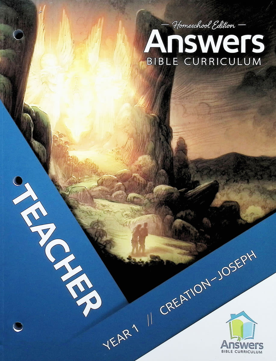 Answers Bible Curriculum Homeschool K-5 Teacher Guide Only Year 1