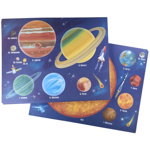 Solar System Paper (64 Sheets)