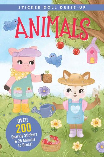 Sticker Doll Dress-Up - Animals