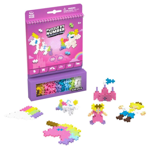 Plus-Plus Puzzle By Number Activity Pad - Fairytale