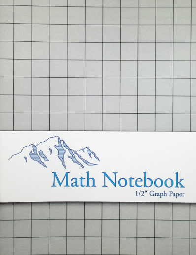 1/2" Gridded Notebook