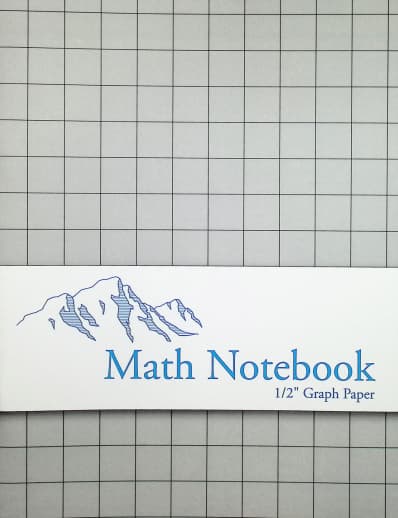 1/2" Gridded Notebook