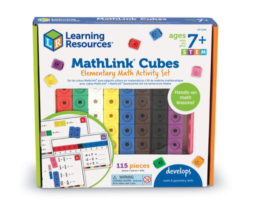 Mathlink Cubes Elementary Math Activity Set