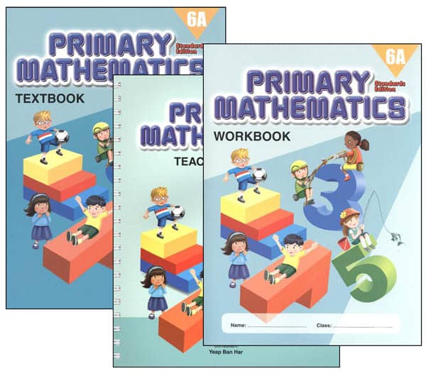 Primary Math Standards Edition 6A Bundle