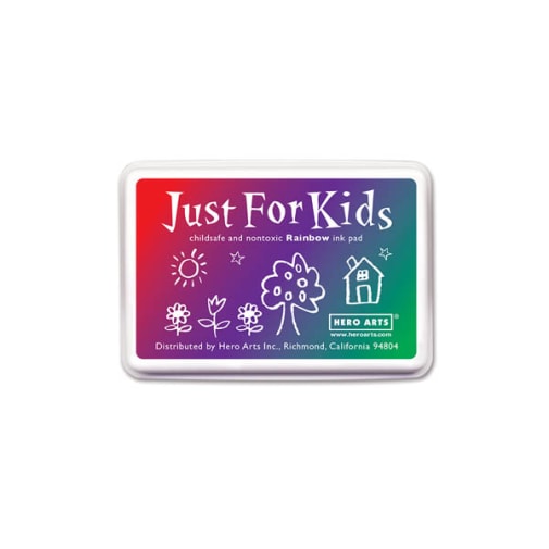 Rainbow (3-Color) Just for Kids Ink Pad