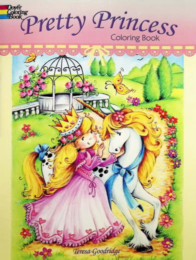 Pretty Princess Coloring Book