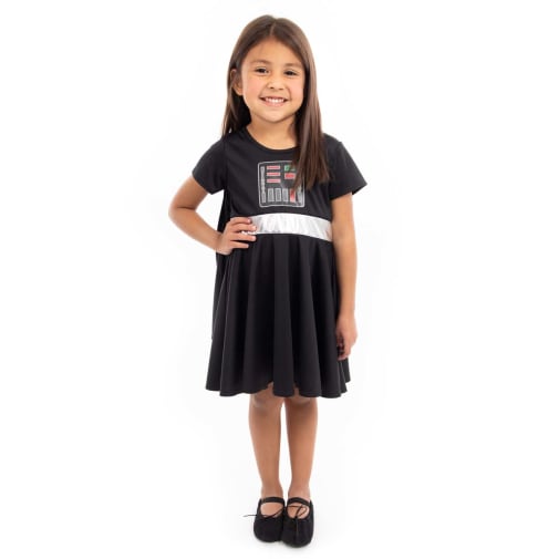 Galactic Dark Villain Twirl Dress - Size 8