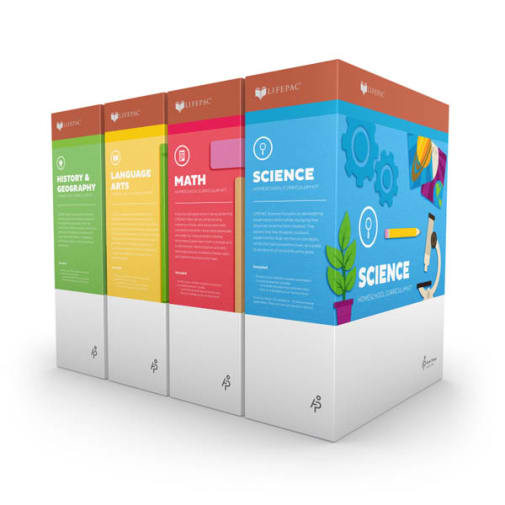 Lifepac Core 4 Subject Set - Grade 1