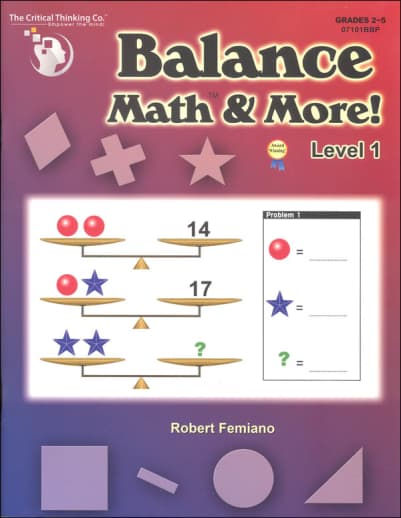Balance Math & More Level 1