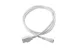 AC power cord, C14 to C19, 14 AWG, 6ft, White
