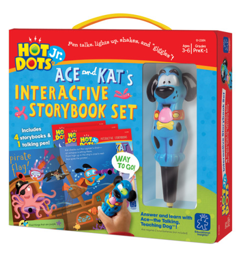 Educational Insights Hot Dots Jr Interactive Storybooks - 4 count