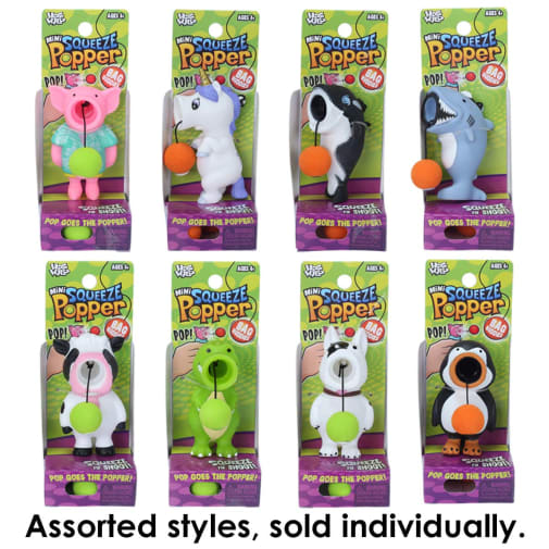 Mini Squeeze Popper Keychain