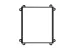 12U V-Line Wall Mount Rack, 18in Depth