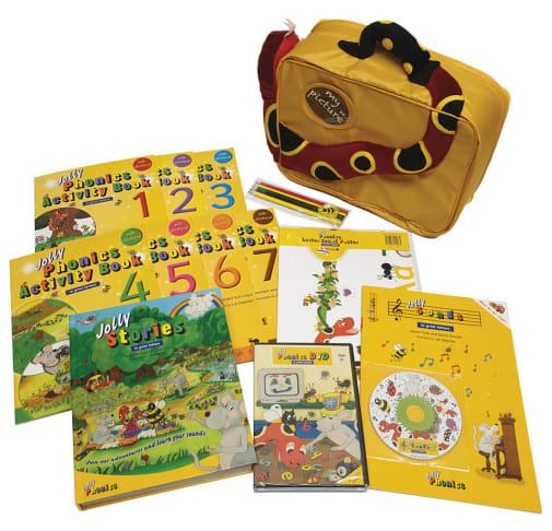 Jolly Phonics at Home (Print Letters)