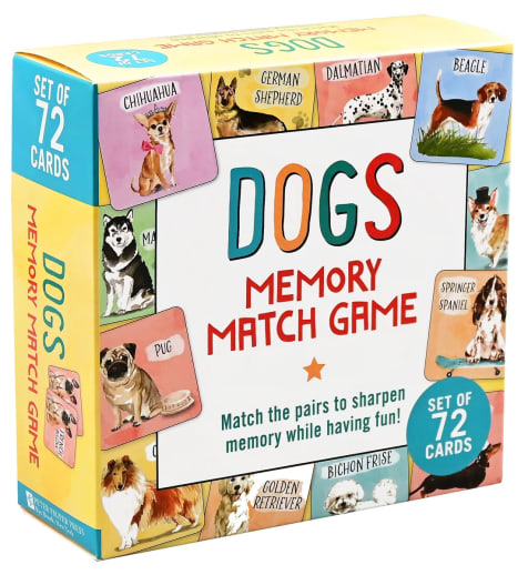 Memory Match Game - Dogs