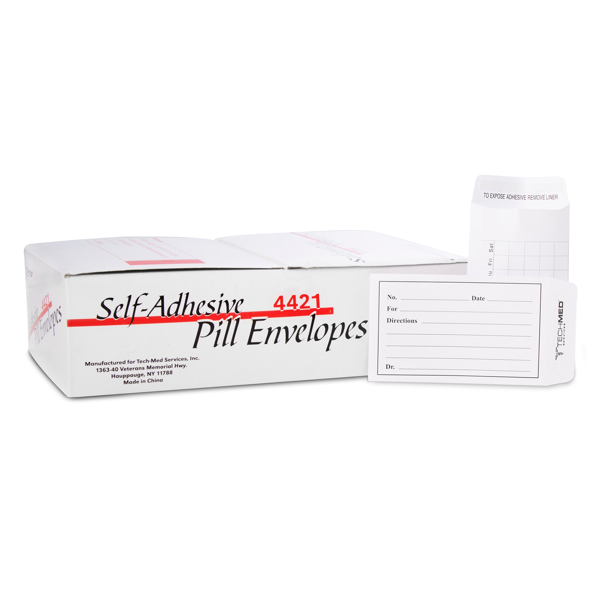 Tech-Med Pill Envelope, 3-/2 x 2-1/4 Inch MK 780736