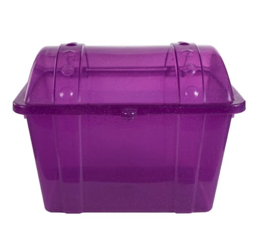 Junior Treasure Chest - Purple Sparkle