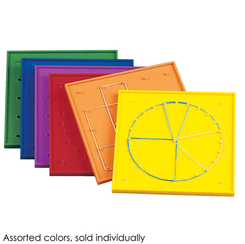 8 Double-Sided 7 x 7 Pin Grid Geoboard - Set of 6 - Sale & Discount  Teacher Supplies