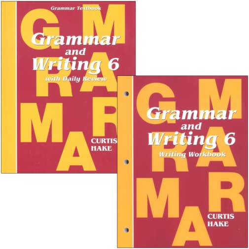 Grammar & Writing 6 Student Bundle: School Edition