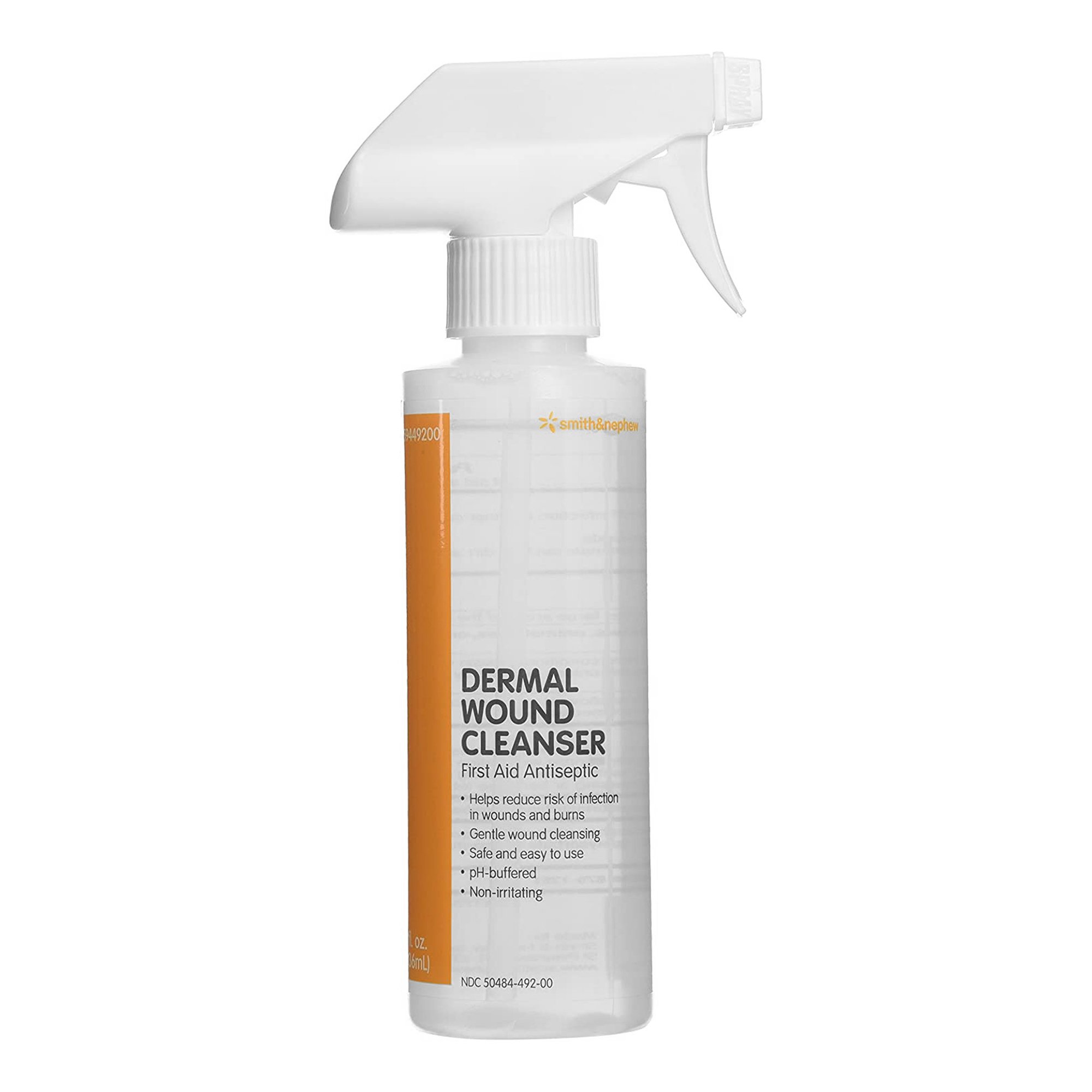 Dermal Wound Cleanser, nontoxic, nonirritating, Antiseptic Spray, 8-oz Bottle MK 684173