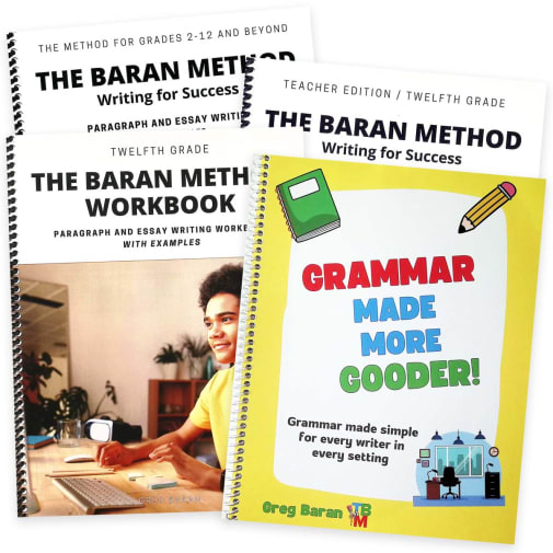 Baran Writing Method Complete Set Grade 12