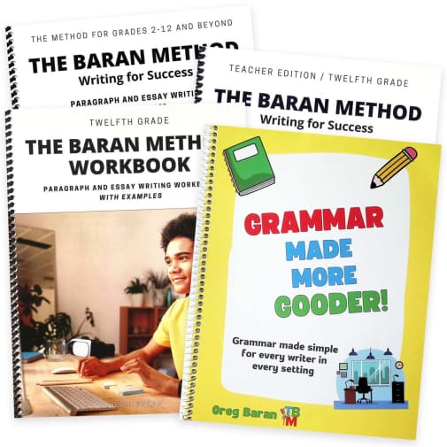Baran Writing Method Complete Set Grade 12