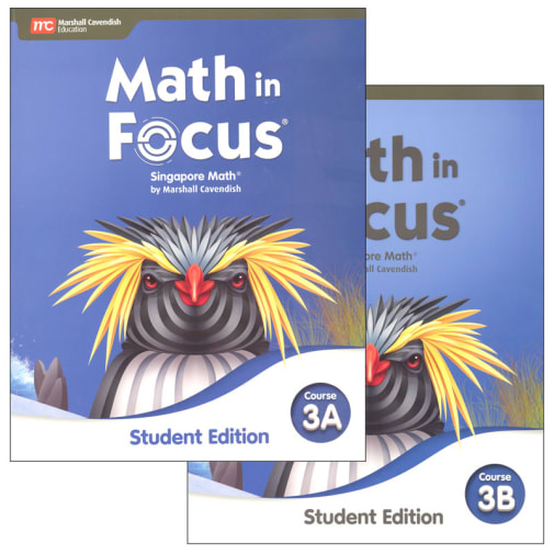 Math in Focus 2020 Student Edition Collection Course 3A/3B
