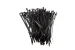 8in Nylon Cable Ties, Black (Qty 100)