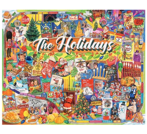 White Mountain Holidays Puzzle (1000 piece)