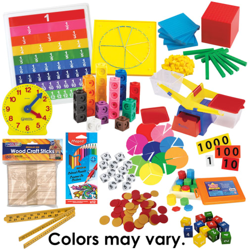 Math in Focus 2020 Grade 3 Manipulative Kit