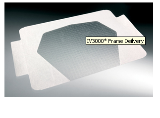 IV3000 Frame Delivery Moisture Responsive Catheter Dressing, 4 x 4 Inch MK 560231