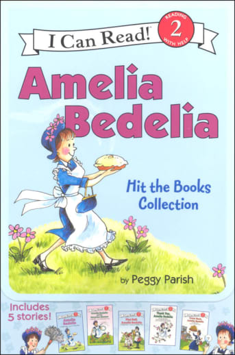 Amelia Bedelia Hit the Books Collection (I Can Read Level 2)