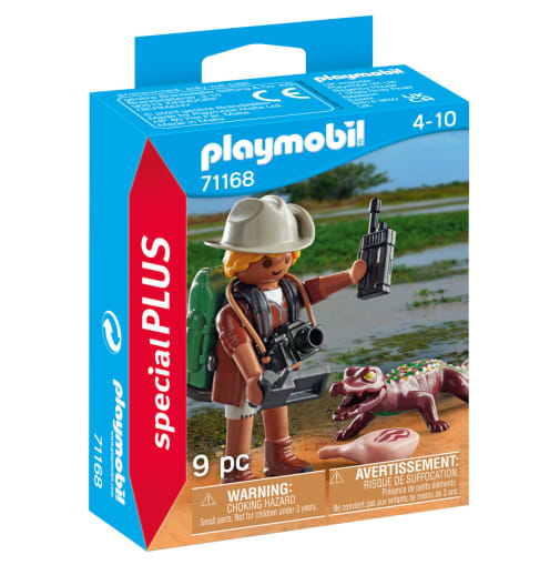 Playmobil Explorer with Alligator (Special Plus)