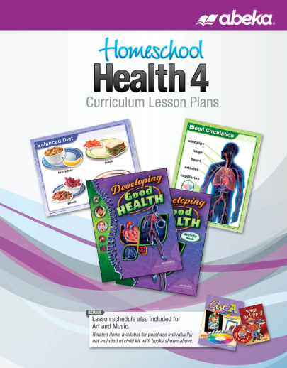 Abeka Health 4 Homeschool Curriculum Lesson Plans