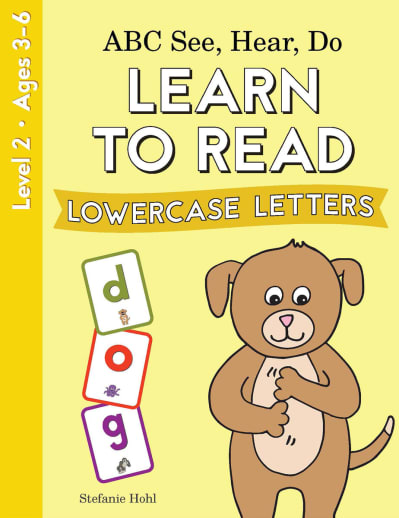 ABC See, Hear, Do: Level 2- Learn to Read Lowercase Letters