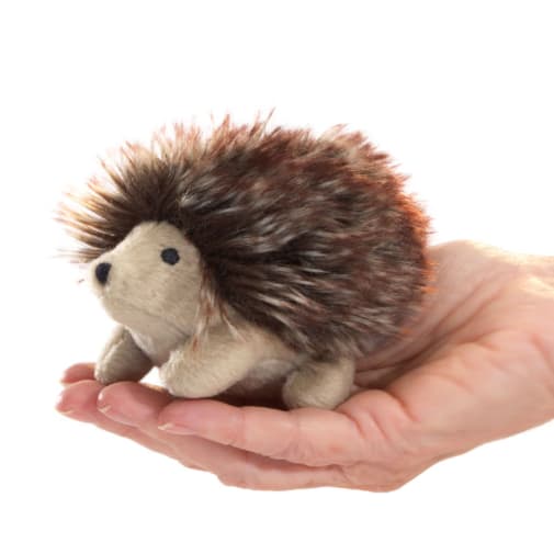 Mini Hedgehog Finger Puppet
