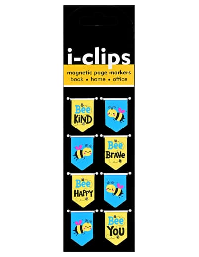 i-Clips Bees Magnetic Page Markers