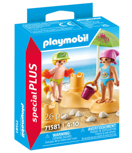 Kids with Sand Castle (Special Plus)