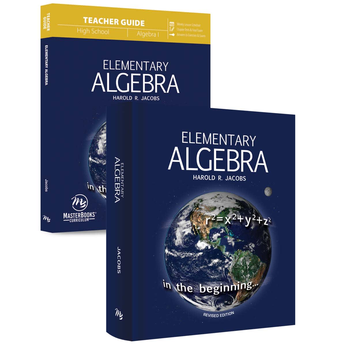 Master Books Jacobs Elementary Algebra Curriculum Pack