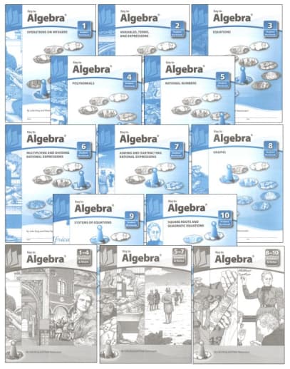 Key to Algebra complete set workbooks + keys