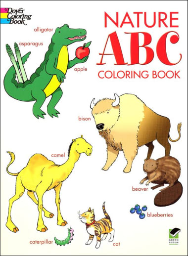 Nature ABC Coloring Book
