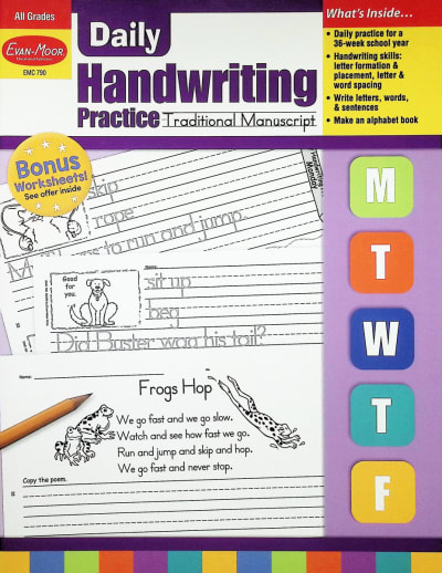 Daily Handwriting Practice - Traditional Manuscript