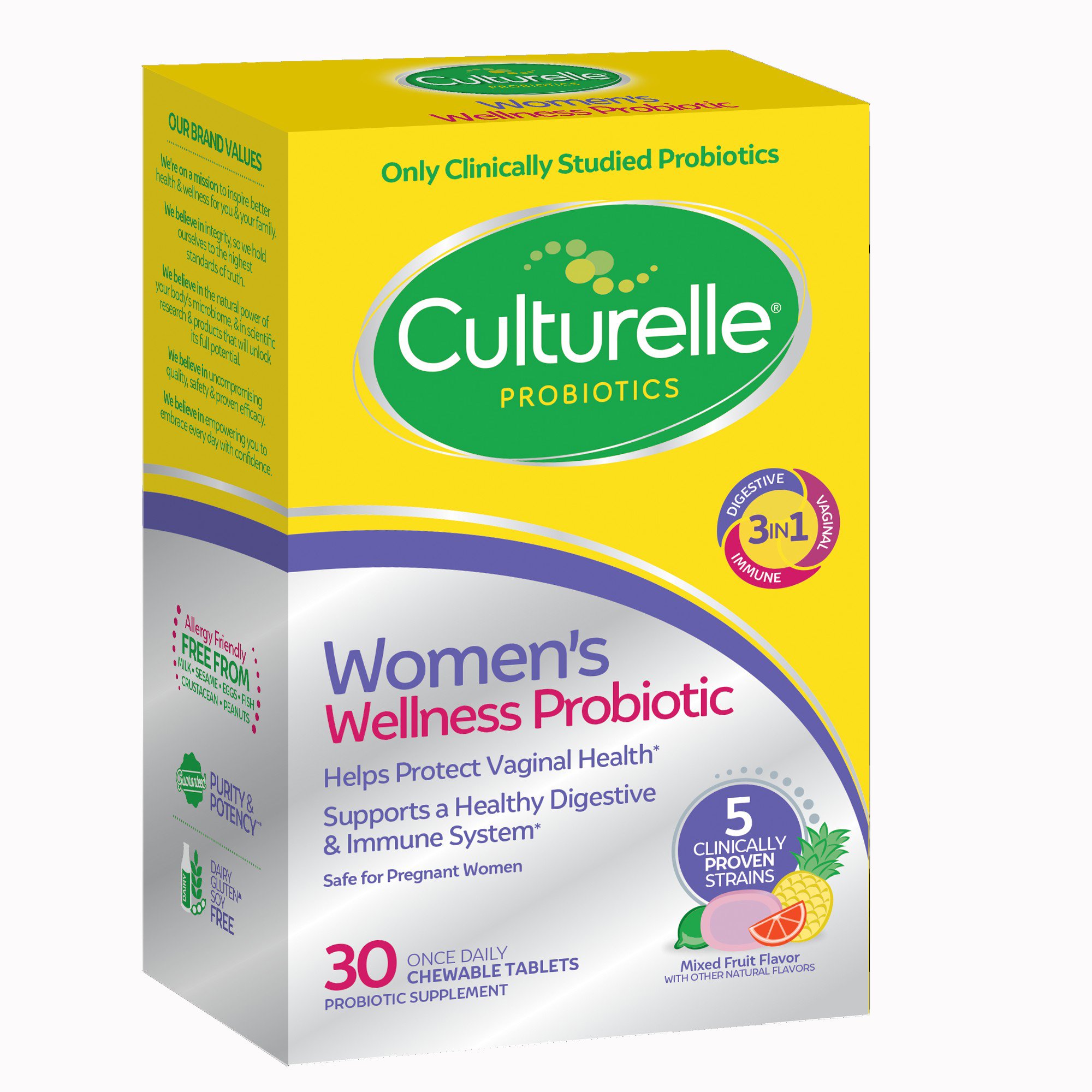 Culturelle Women's Wellness Probiotic Chewables MK 1268955