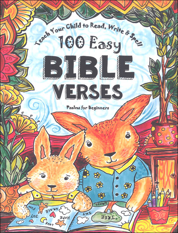 Teach Your Child to Read, Write & Spell 100 Easy Bible Verses