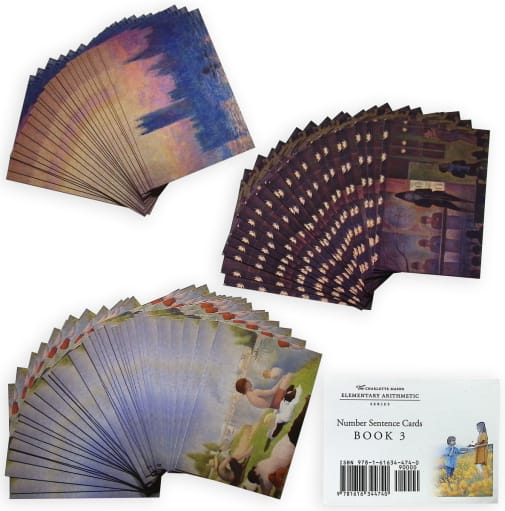 Number Sentence Cards for Book 3