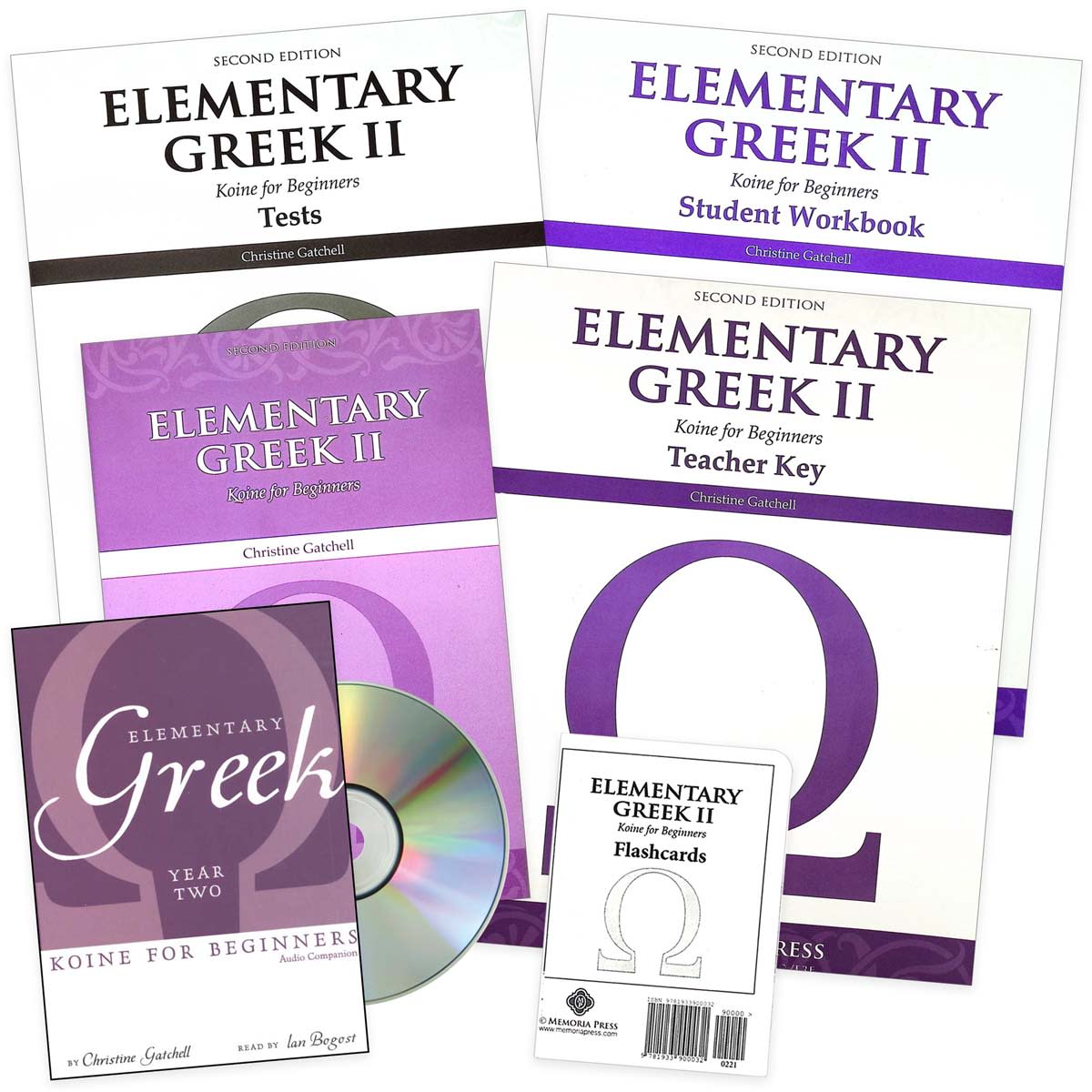 Memoria Press Elementary Greek Koine for Beginners - Year 2 Set