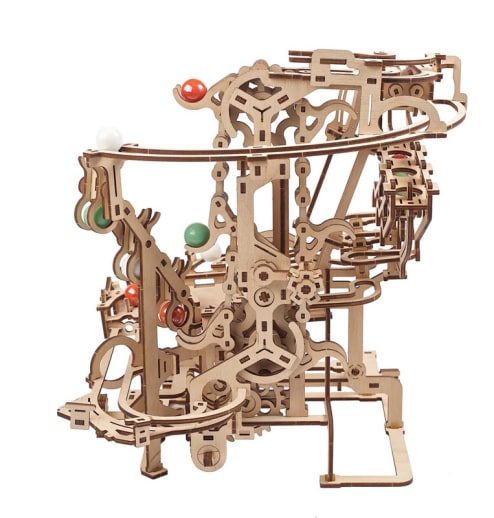 Ugears 3D Wooden Mechanical Model Marble Track
