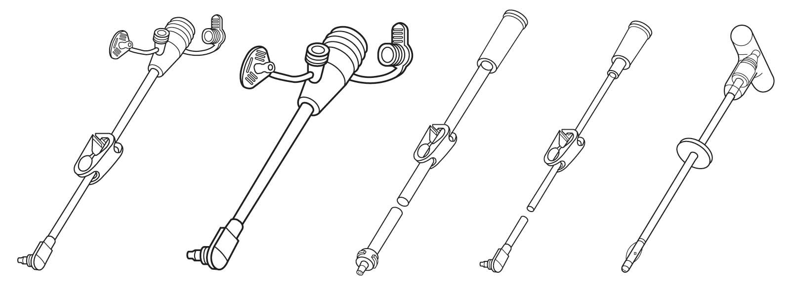 Mic-Key Bolus Extension Set with catheter Tip, 24 Inch MK 401406