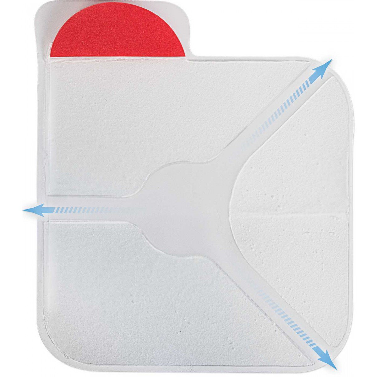 Chest Wound Seal Hyfin Vent Compact 4-3/4 X 4-3/4 Inch 2 per Pack NonSterile MK 1055534
