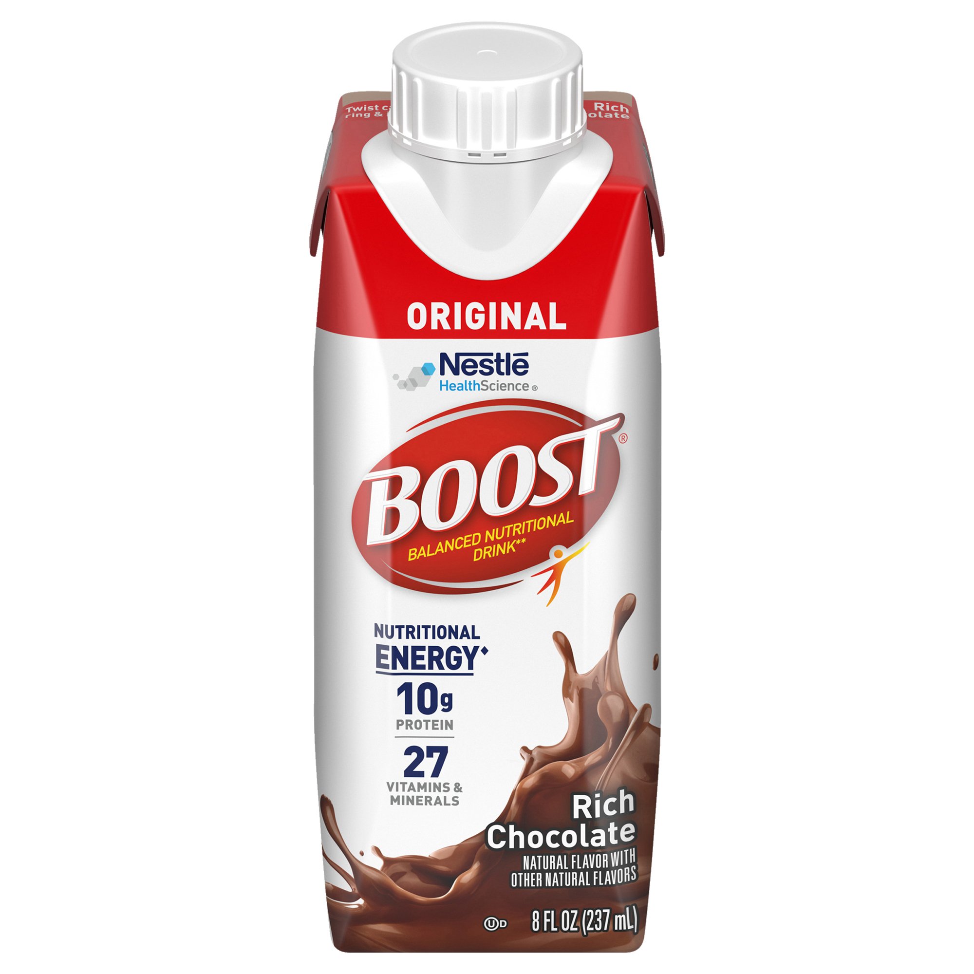 Boost Original Chocolate Balanced Nutritional Drink, 8-ounce Carton MK 1178519